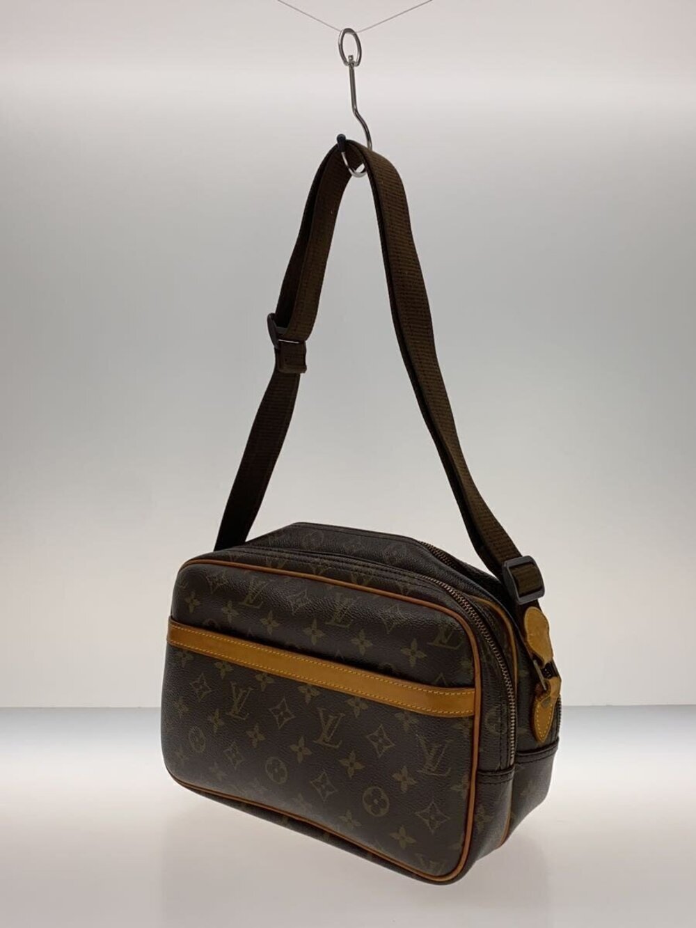 Louis Vuitton Monogram Brown Canvas Reporter Brown